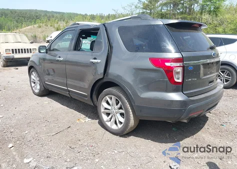 2015 Ford Explorer Limited from USA, damaged, VIN 1FM5K7F87FGC15537